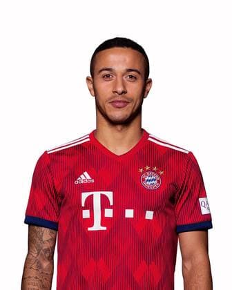 FUSSBALL 1. BUNDESLIGA SAISON 2018 2019 11.09.2018 Fototermin FC Bayern Muenchen: Thiago Alcantara Muenchen