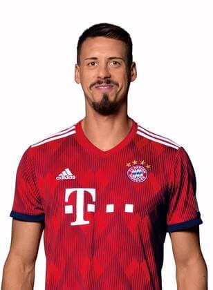 FUSSBALL 1. BUNDESLIGA SAISON 2018 2019 11.09.2018 Fototermin FC Bayern Muenchen: Sandro Wagner Muenchen