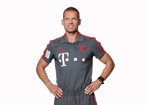 FUSSBALL 1. BUNDESLIGA SAISON 2018 2019 11.09.2018 Fototermin FC Bayern Muenchen: Fitnesstrainer Dr. Holger Broich Muenchen