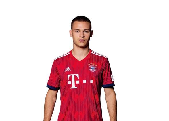 FUSSBALL 1. BUNDESLIGA SAISON 2018 2019 11.09.2018 Fototermin FC Bayern Muenchen: Joshua Kimmich Muenchen