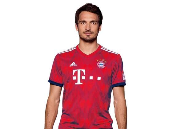 FUSSBALL 1. BUNDESLIGA SAISON 2018 2019 11.09.2018 Fototermin FC Bayern Muenchen: Mats Hummels Muenchen