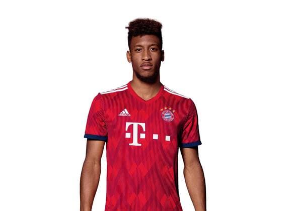 FUSSBALL 1. BUNDESLIGA SAISON 2018 2019 11.09.2018 Fototermin FC Bayern Muenchen: Kingsley Coman Muenchen