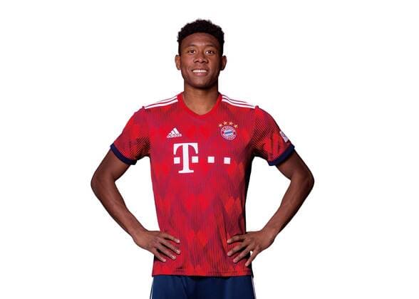 FUSSBALL 1. BUNDESLIGA SAISON 2018 2019 11.09.2018 Fototermin FC Bayern Muenchen: David Alaba Muenchen