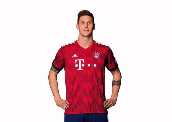 FUSSBALL 1. BUNDESLIGA SAISON 2018 2019 11.09.2018 Fototermin FC Bayern Muenchen: Niklas Suele Muenchen