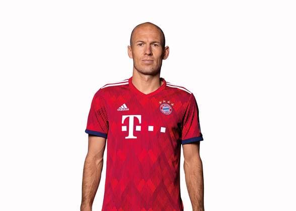 FUSSBALL 1. BUNDESLIGA SAISON 2018 2019 11.09.2018 Fototermin FC Bayern Muenchen: Arjen Robben Muenchen
