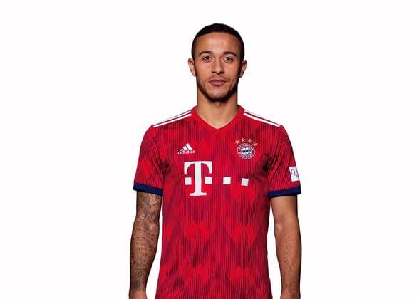 FUSSBALL 1. BUNDESLIGA SAISON 2018 2019 11.09.2018 Fototermin FC Bayern Muenchen: Thiago Alcantara Muenchen