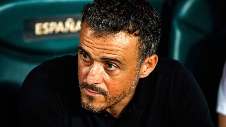 Elche, Spanien 11.09.2018, UEFA Nations League, Spanien - Kroatien, Trainer Luis Enrique (ESP) schaut ( DeFodi523