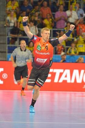 EHF Championsleague12.09.2018,Rhein Neckar Löwen vs. FC Barcelona Barca GuÃ°jon Valur SigurÃ°sson,( 9,RNL), -