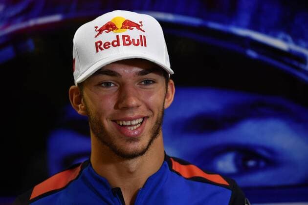 Pierre Gasly, Scuderia Toro Rosso, formula 1 GP, Singapore, 13.09.2018 Photo:mspb Jerry Andre Pierre Gasly, Formel 1 GP, Singapore 2018