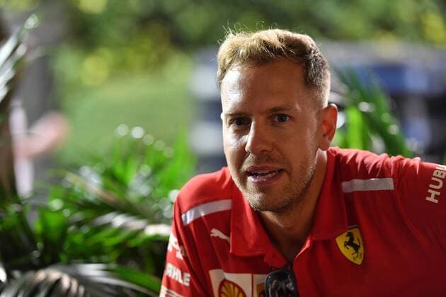 Sebastian Vettel, Scuderia Ferrari, formula 1 GP, Singapore, 13.09.2018 Photo:mspb Jerry Andre Sebastian Vettel, formula 1 GP, Singapore 2018