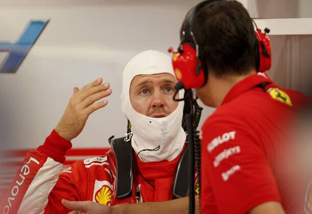 Sport Bilder des Tages Motorsports: FIA Formula One World Championship WM Weltmeisterschaft 2018, Grand Prix of Singapore, 5 Sebastian Vettel (GER, Scuderia Ferrari), Singapore Singapore