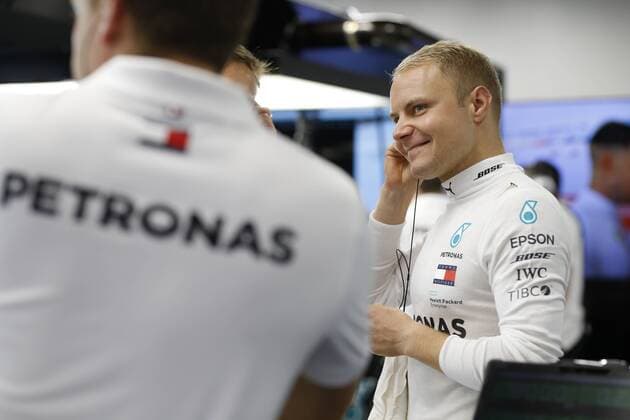 Motorsports: FIA Formula One World Championship WM Weltmeisterschaft 2018, Grand Prix of Singapore, 77 Valtteri Bottas (FIN, Mercedes AMG Petronas Motorsport), Singapore Singapore