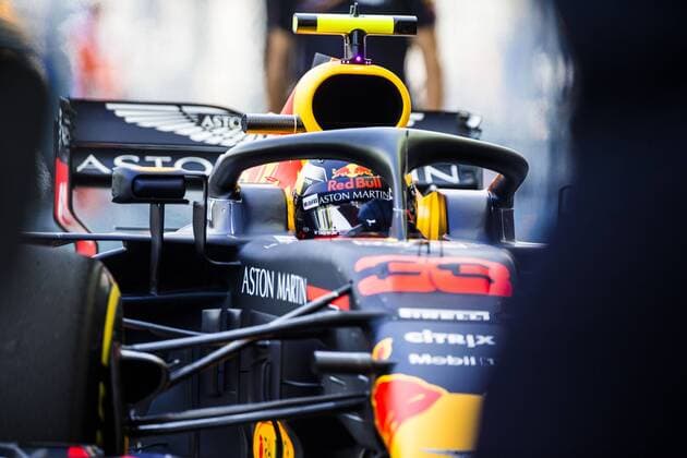 Motorsports: FIA Formula One World Championship WM Weltmeisterschaft 2018, Grand Prix of Singapore, 33 Max Verstappen (NLD, Aston Martin Red Bull Racing), Singapore Singapore