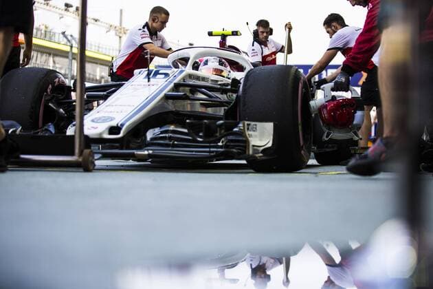 Motorsports: FIA Formula One World Championship WM Weltmeisterschaft 2018, Grand Prix of Singapore, 16 Charles Leclerc (MCO, Alfa Romeo Sauber F1 Team), Singapore Singapore