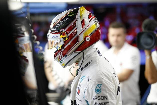 Motorsports: FIA Formula One World Championship WM Weltmeisterschaft 2018, Grand Prix of Singapore, 44 Lewis Hamilton (GBR, Mercedes AMG Petronas Motorsport), Singapore Singapore