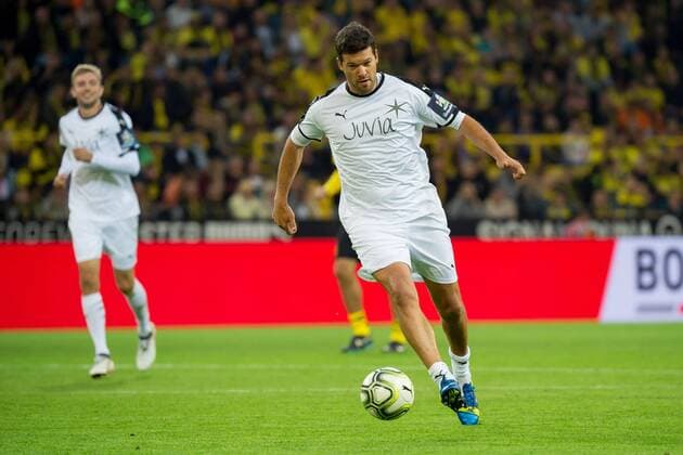 Dortmund, Germany 07.09.2018, Abschiedsspiel Roman Weidenfeller, Michael Ballack (Roman and Friends) in aktion ( DeFodi001