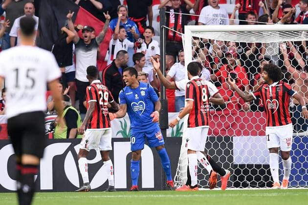 40 WALTER BENITEZ (NICE) - JOIE FOOTBALL : Nice vs Rennes - Ligue 1 Conforama - 14 09 2018 FEP Panoramic 