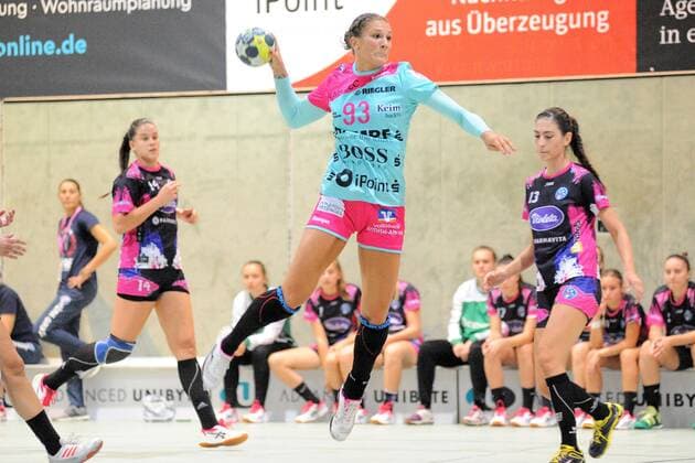 Julia Behnke (TusSies Metzingen 93) TusSies Metzingen, Women, EHF-Cup, Round 1, 14.09.2018, Foto:TBaur Eibner TusSies Metzingen vs. HZRK Grude Metzingen Copyright: xEIBNER TobiasxBaurx EP_TBR