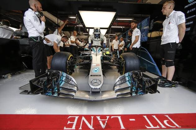 Motorsports: FIA Formula One World Championship WM Weltmeisterschaft 2018, Grand Prix of Singapore, 77 Valtteri Bottas (FIN, Mercedes AMG Petronas Motorsport), Singapore Singapore