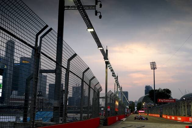 Motorsports: FIA Formula One World Championship WM Weltmeisterschaft 2018, Grand Prix of Singapore, 10 Pierre Gasly (FRA, Red Bull Toro Rosso Honda), Singapore Singapore