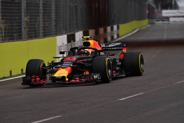 Max Verstappen, Red Bull Racing, formula 1 GP, Singapore, 15.09.2018 Photo:mspb Jerry Andre Photo:mspb Jean Petin Max Verstappen, formula 1 GP, Singapore, 2018