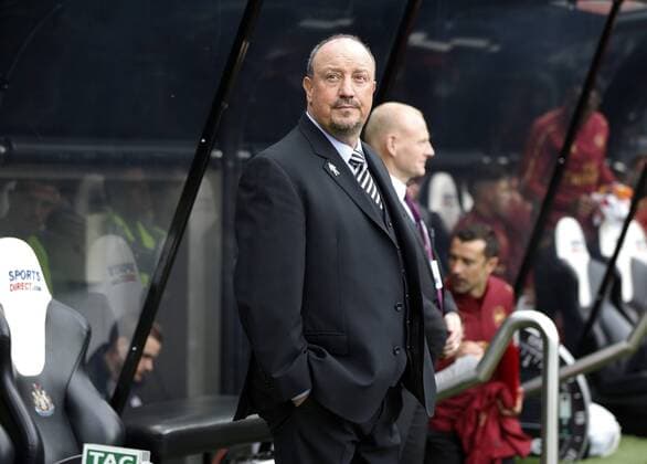 Fu?ball, Trainerhistorie Newcastle United von 1895 bis heute Newcastle United v Arsenal Premier League Newcastle United manager Rafa Benitez prior to the Premier League match at St. James s Park, Newcastle Content Not Available For UK Newspapers Copyright: xSimonxMoorex FIL-12281-0009