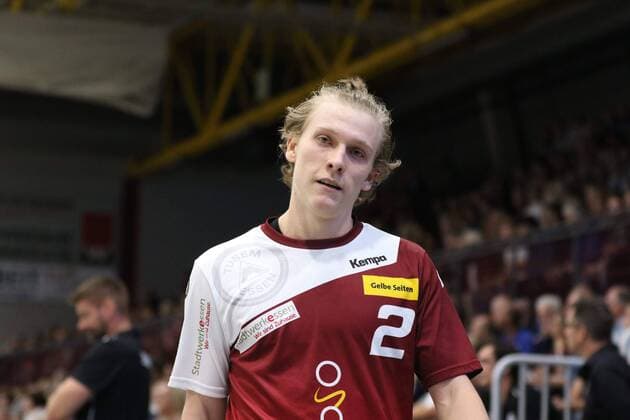 Noah Beyer (TUSEM Essen 2), TuS N-Luebbecke vs TUSEM Essen, Handball, 2. Bundesliga, 15.09.2018, TuS N-Luebbecke vs TUSEM Essen, Handball, 2. Bundesliga, 15.09.2018 Luebbecke Copyright: xEIBNER JanxStrohdiekx EP_JSK