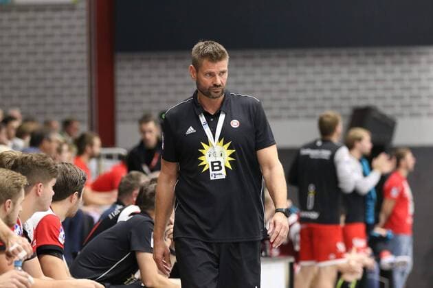 Aaron Ziercke (Trainer TuS N-Luebbecke), TuS N-Luebbecke vs TUSEM Essen, Handball, 2. Bundesliga, 15.09.2018, TuS N-Luebbecke vs TUSEM Essen, Handball, 2. Bundesliga, 15.09.2018 Luebbecke Copyright: xEIBNER JanxStrohdiekx EP_JSK