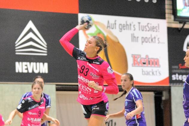 Julia Behnke (TusSies Metzingen 93) TusSies Metzingen, Women, EHF-Cup, Round 1, 15.09.2018, Foto:TBaur Eibner TusSies Metzingen vs. HZRK Grude Metzingen Copyright: xEIBNER TobiasxBaurx EP_TBR