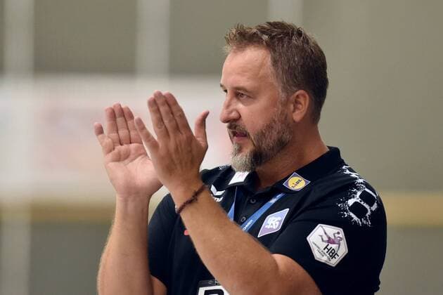 Pascal Morgant (Trainer Neckarsulmer Union) -- Handball --- 1. Bundesliga Frauen --- HSG Bad Wildungen Vipers vs Neckarsulmer Sport-Union --- 15.09.2018, Handball --- 1. Bundesliga Frauen --- HSG Bad Wildungen Vipers vs Neckarsulmer Sport-Union --- 15.09.2018 Bad Wildungen Copyright: xEIBNER RolandxSippelx EP_RSL