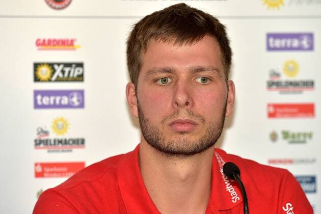 15-09-2018 pmk NA150157 Handball Herren 2.Bundesliga Saison 2018 2019 TUSEM Essen Pressekonferenz Jaron SIEWERT -Trainer- Essen
