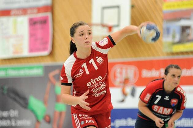 Katarina Pavloic (BSV Sachsen Zwickau 11) SG H2Ku Herrenberg, Handball, Ligaspiel, 16.08.2018, Foto:TBaur Eibner SG H2Ku Herrenberg Kuties vs. BSV Sachsen Zwickau Herrenberg Copyright: xToBaurx EibnerxPressefotox EP_TB