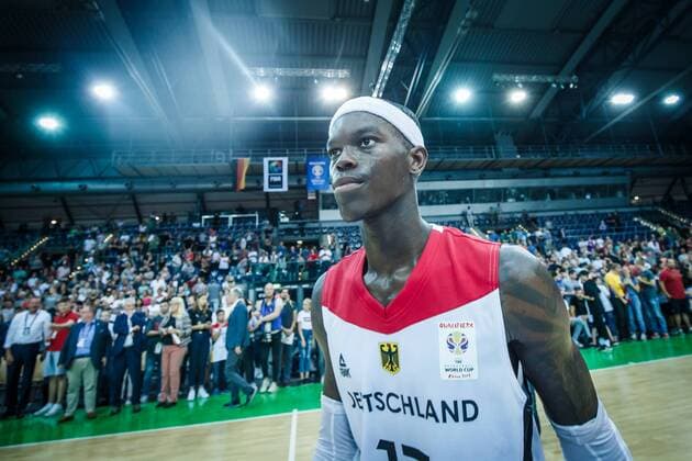 16.09.2018, xkvx, Basketball WM-Qualifikation 2017 2018 , Gruppe L, Deutschland - Israel emspor, v.l. Dennis Schroeder (DFL DFB REGULATIONS PROHIBIT ANY USE OF PHOTOGRAPHS as IMAGE SEQUENCES and or QUASI-VIDEO) Leipzig