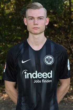 17.09.2018, xjhx, Fussball 1.Bundesliga, Eintracht Frankfurt Fototermin 2018 19 - 1.BL Porträttermin 2018 2019 emspor, v.l. Mischa Haeuser (DFL DFB REGULATIONS PROHIBIT ANY USE OF PHOTOGRAPHS as IMAGE SEQUENCES and or QUASI-VIDEO) Frankfurt am Main