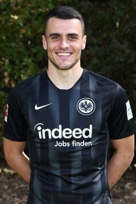 17.09.2018, xjhx, Fussball 1.Bundesliga, Eintracht Frankfurt Fototermin 2018 19 - 1.BL Porträttermin 2018 2019 emspor, v.l. Filip Kostic (Eintracht Frankfurt) (DFL DFB REGULATIONS PROHIBIT ANY USE OF PHOTOGRAPHS as IMAGE SEQUENCES and or QUASI-VIDEO) Frankfurt am Main