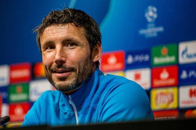 Sport Bilder des Tages BARCELONA - press conference PK Pressekonferenz PSV in Barcelona , Football , Season 2018 2019 , Champions League , Camp Nou , 17-09-2018 , Mark van Bonmmel Head coach and trainer of PSV -  x2472709x