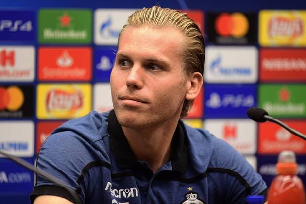 Team captain Ruud Vormer midfielder of Club Brugge FOOTBALL : Club Bruges - Ligue des Champions - 17 09 2018 PhotoNews Panoramic 