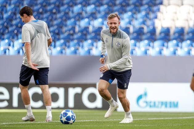 17.09.2018, Fussball, Saison 2018 2019, Champions League, Abschlusstraining - FC Schalke 04 Cedric Teuchert (FC Schalke 04) Gelsenkirchen Veltins Arena NRW Deutschland