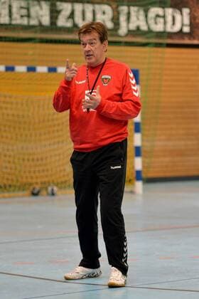 Handball, Herren, 1. Bundesliga, Saison 2018 19, Training Füchse Berlin, Cheftrainer Velimir Petkovic (Füchse Berlin), 18.09.18, Copyright: xMichaelxHundtx xMatthiasxKochx