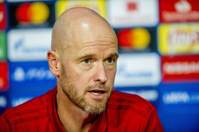 18-09-2018 VOETBAL: TRAINING EN PERSCONFERENTIE AJAX: AMSTERDAM Erik ten Hag, trainer Ajax Foto: SCS Michel Utrecht xVIxVIxImagesx xSoenarxChamidxsportfotografiexIVx 12161832