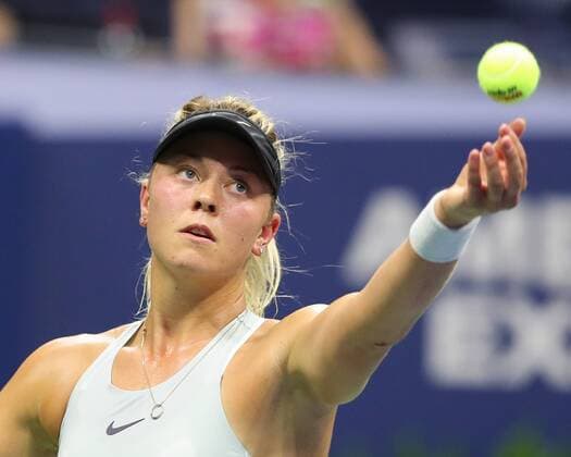 Carina Witthoeft Tennis - US Open 2018 - Grand Slam ITF ATP Tennis Herren WTA Tennis Damen - Billie Jean King Tennis Center - New York - New York - USA - 29 August 2018. Copyright: xJuergenxHasenkopfx