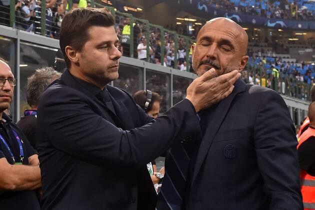 Mauricio Pochettino Tottenham Luciano Spalletti Inter Milano 18-09-2018 Stadio Giuseppe Meazza Football Calcio Uefa Champions League 2018 2019 Group B FC Internazionale Milano - Tottenham Hotspur Foto Andrea Staccioli Insidefoto AndreaxStaccioli