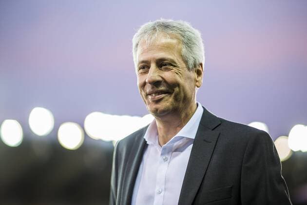 Fußball: Champions League, Saison 2018 2019, Gruppenphase, 1. Spieltag, Club Brügge - Borussia Dortmund am 18.09.2018 im Jan-Breydel-Stadion in Brügge (Belgien). Dortmunds Trainer Lucien Favre betritt das Stadion. DFL REGULATIONS PROHIBIT ANY USE OF PHOTOGRAPHS AS IMAGE SEQUENCES AND OR QUASI-VIDEO. Copyright: xKirchner DavidxInderliedx
