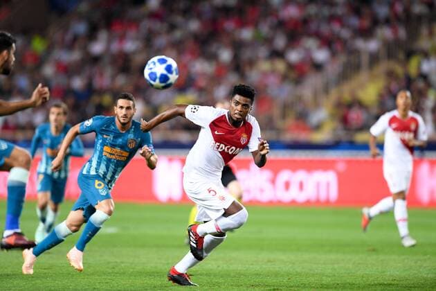 05 JEMERSON (MONA) FOOTBALL : Monaco vs Atletico Madrid - Ligue des Champions - 18 09 2018 FEP Panoramic 