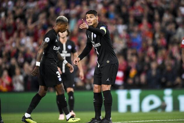02 THIAGO SILVA (PSG) FOOTBALL : Liverpool vs Paris SG - Ligue des Champions - 18 09 2018 AnthonyBIBARD FEP Panoramic 