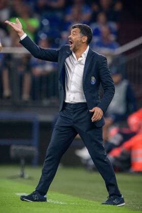 Trainer Sergio Conceicao beim Champions League Spiel zwischen dem FC Schalke 04 und dem FC Porto am 18.09.2018, FC Schalke 04 vs FC Porto, Champions League Gruppenphase, 18.09.2018 Gelsenkirchen Copyright: xSchuelerx xEibnerx-xPressefotox EP_EER