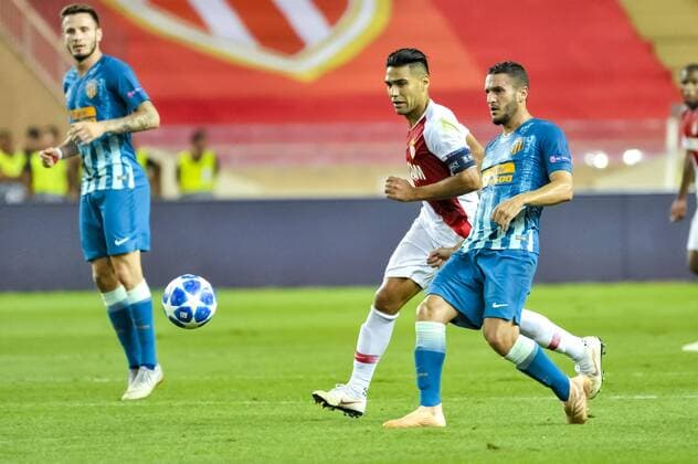Radamel Falcao (AS Monaco) FOOTBALL : AS Monaco vs Atletico Madrid - Ligue des champions - Monaco - 18 09 2018 NorbertScanella Panoramic 