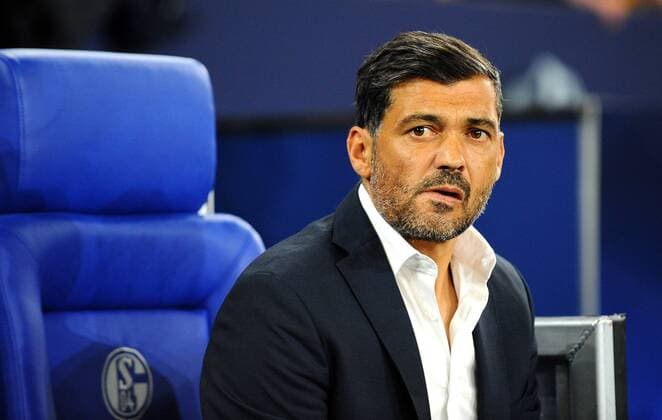 Gelsenkirchen, Germany 18.09.2018, UEFA Champions League - 2018 19 Season, Gruppenphase - Gruppe D - 1. Spieltag, FC Schalke 04 - FC Porto, Trainer Sergio Conceicao (Porto) ( DeFodi521