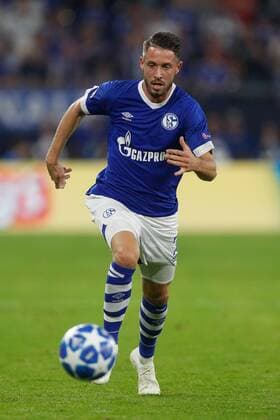 18.09.2018, Fussball, Saison 2018 2019, Champions League, 1. Spieltag - FC Schalke 04 - FC Porto Mark Uth (FC Schalke 04) Gelsenkirchen Veltins Arena NRW Deutschland