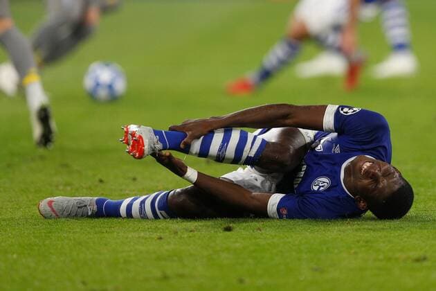 Sport Bilder des Tages 18.09.2018, Fussball, Saison 2018 2019, Champions League, 1. Spieltag - FC Schalke 04 - FC Porto Breel EMBOLO (FC Schalke 04) Gelsenkirchen Veltins Arena NRW Deutschland